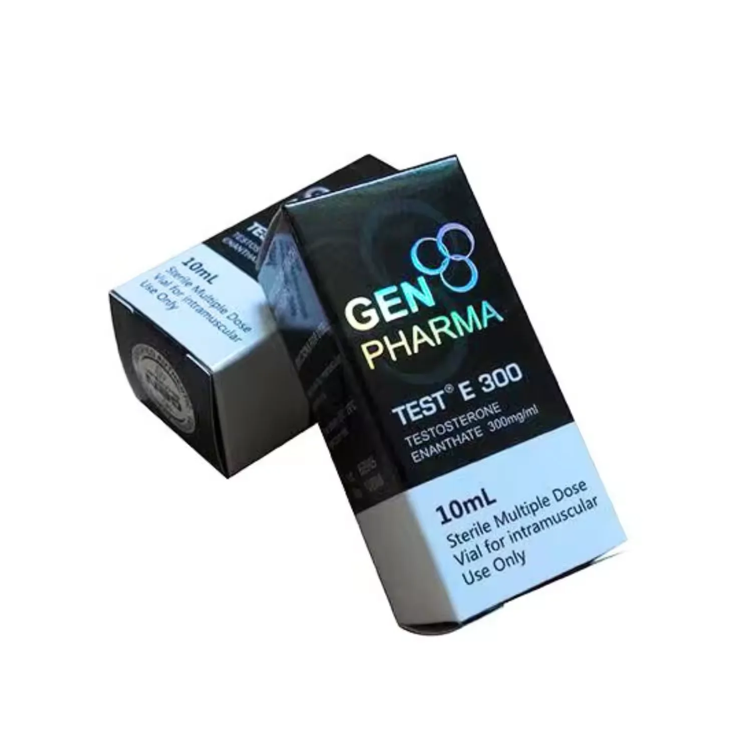 Custom Design Printing Glass 10ml Vial Sticker Pharma Label Holographic Foil Medical Bottle Sticker