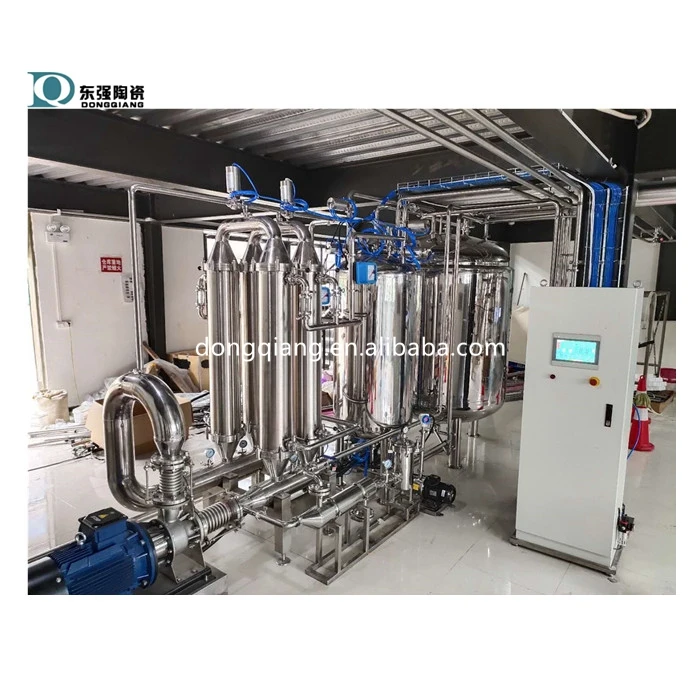 Greek Yogurt Processing Equipment with Ultrafiltration Ceramic Membrane Technology