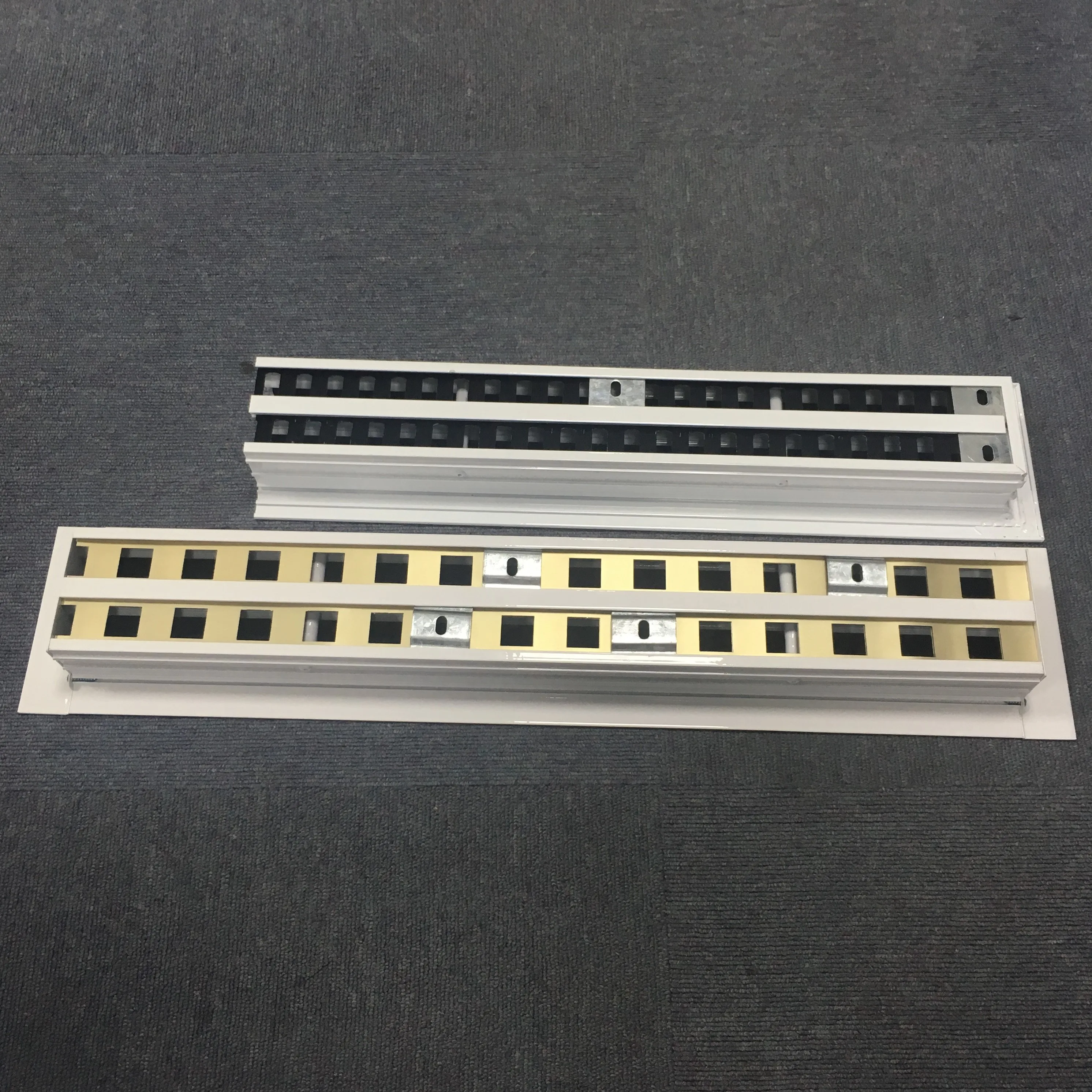 Aluminium linear bar grille air conditioning ceiling vent slot diffuser
