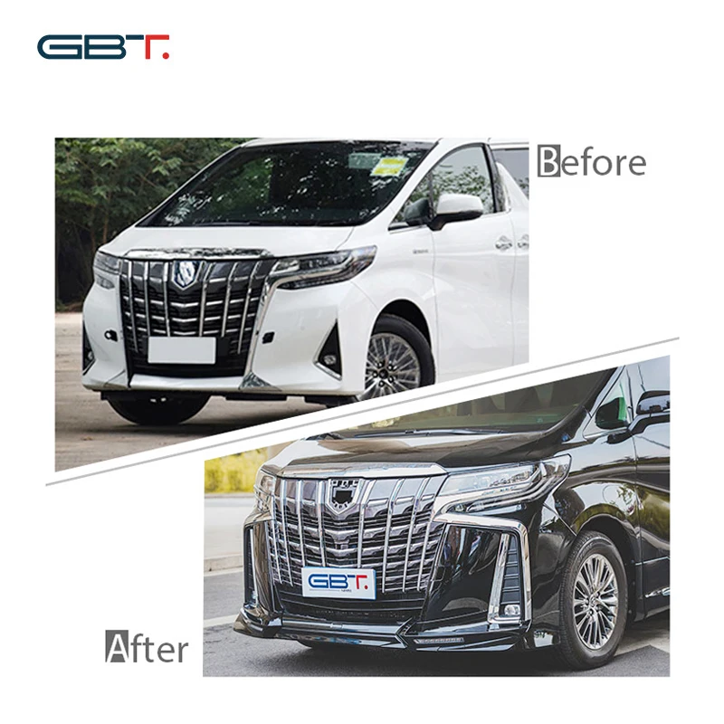 Запчасти GBT для тюнинга автомобиля включают trd губы Альфа аксессуары facelift для боди alphard 30