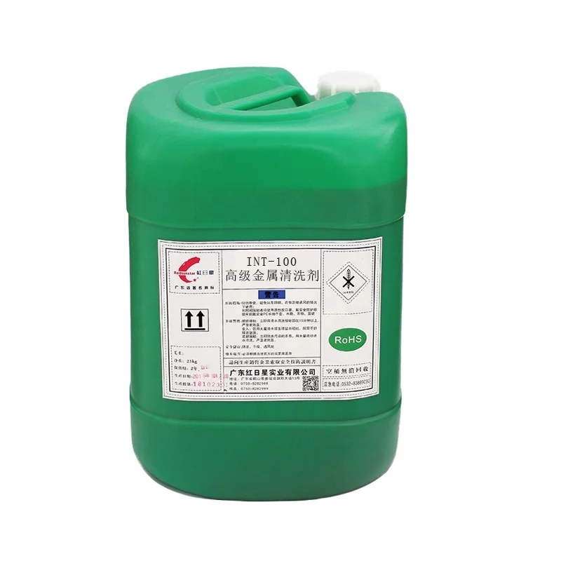 Экологически чистые средства для очистки металла на водной основе для клапана