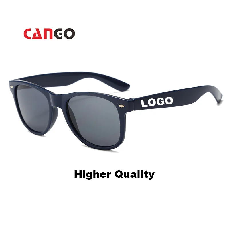 CANGO Fashion Uv Protection Small Batch Custom Logo shades sunglasses men Wholesale Promotional Custom Logo Sunglasses