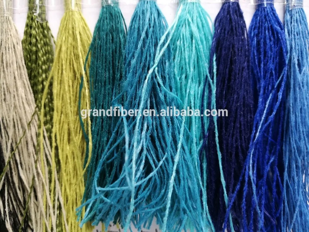 AIKI Machinery High light color fastness dope dyed Wholesale Polyester Air Textured Yarn ATY for olefin fabric