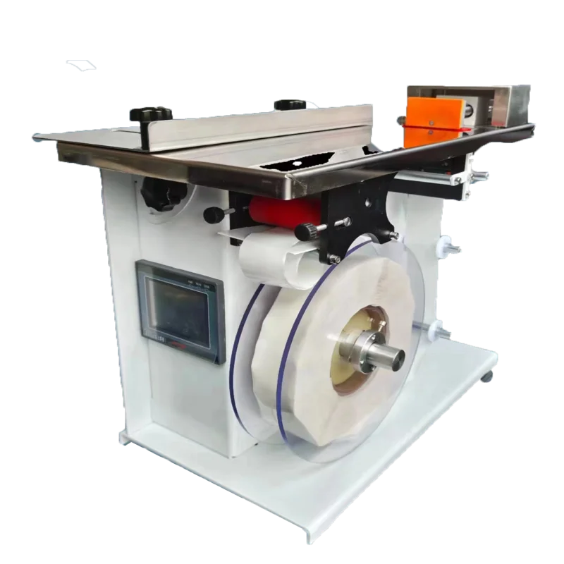 H782 Carton Transparent Anti-tamper Adhesive Label L Type Sticker 90 Angel Sealing Packing Labeling Machine