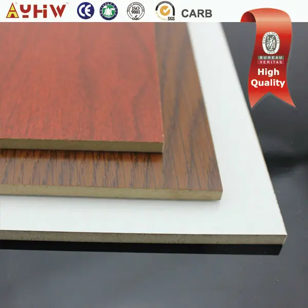 Multiple melamine color factory direct sale melamine faced plywood chipboard mdf board for furniture ceiling cabinet