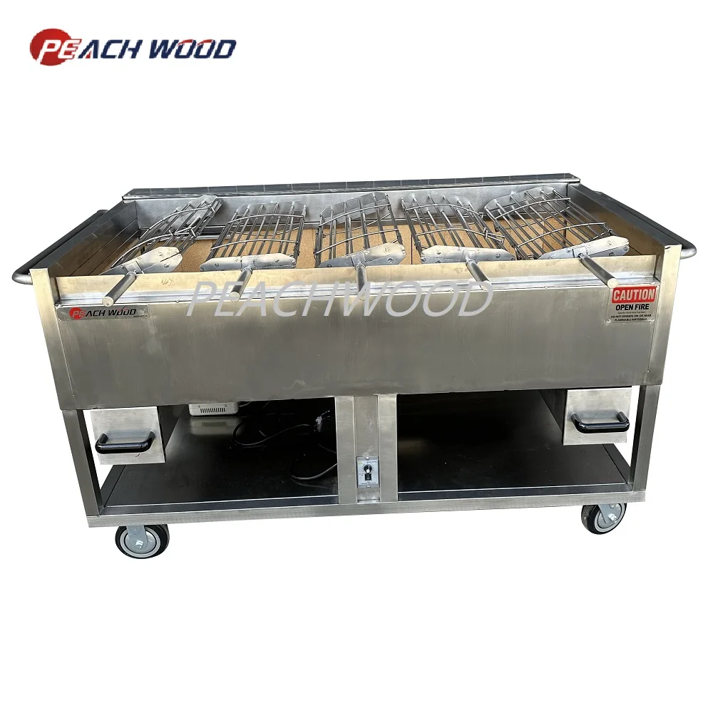 5 baskets chicken rotisserie/peri peri chicken grill/Brasas Churrasqueira Rotisserie & Grill