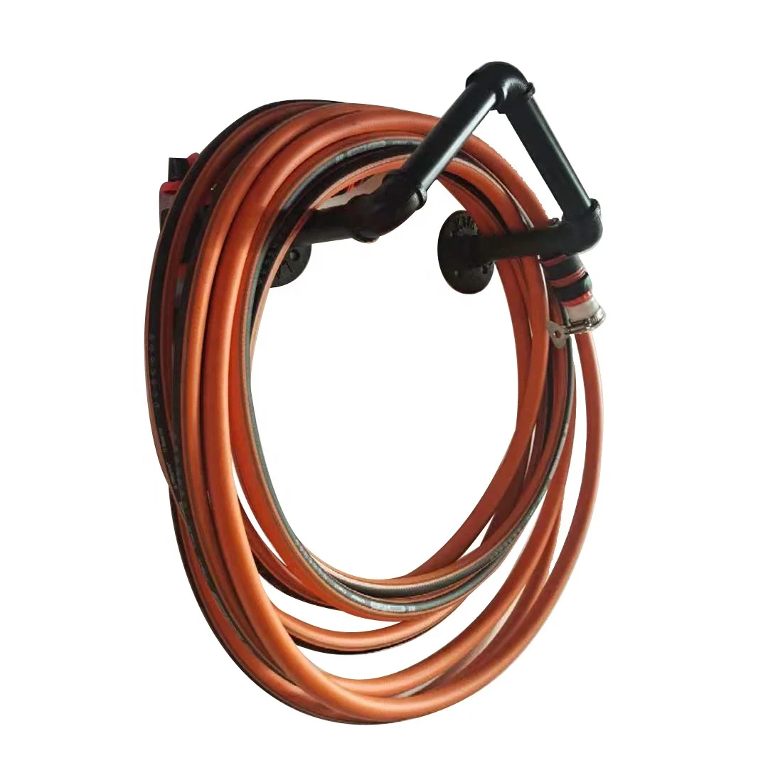Heavy Duty Garden Water Pipe Rack Bracket Hose Storage Holders Wall Mounted Metal Hose Hook