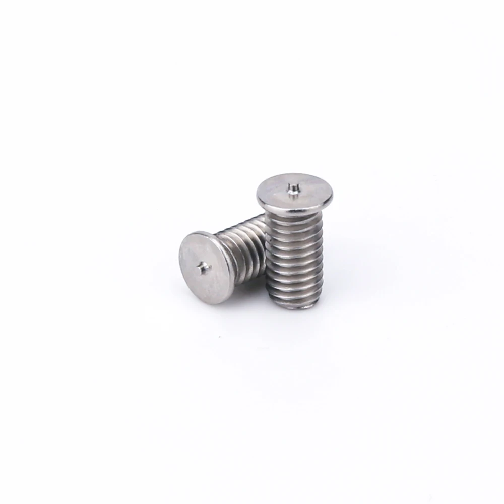 ISO 13918 Metal Corrosion Resistant Full Thread Welding Stud Screws Stainless Steel Spot Welding Screws
