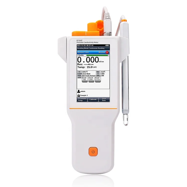 Precise intelligent type Portable Conductivity Meter  DSEC310T Digital EC Meter for Laboratory Water Quality Tester