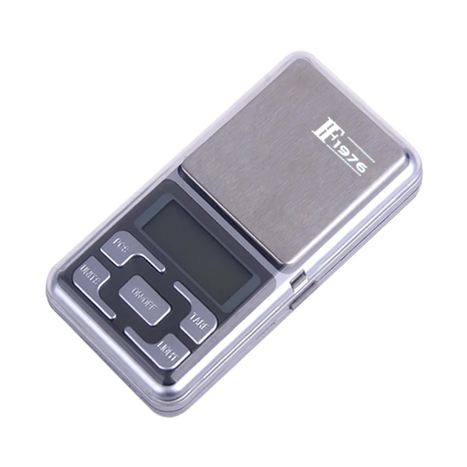 
MH LCD Display Type Digital Electronic Pocket weighing balance counting mini Jewelry scale gold scale 0.1-500G/0.01-200G 