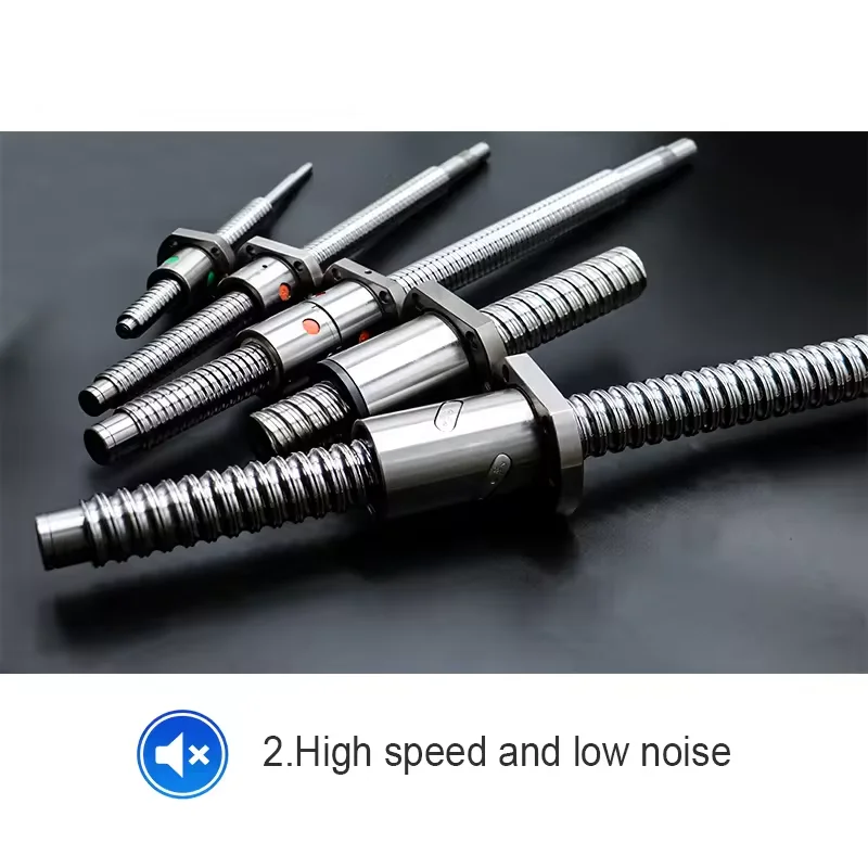 customise 10mm 20mm leadscrew ballscrew SFU SFS DFU DFS SFI high rigidity stainless steel