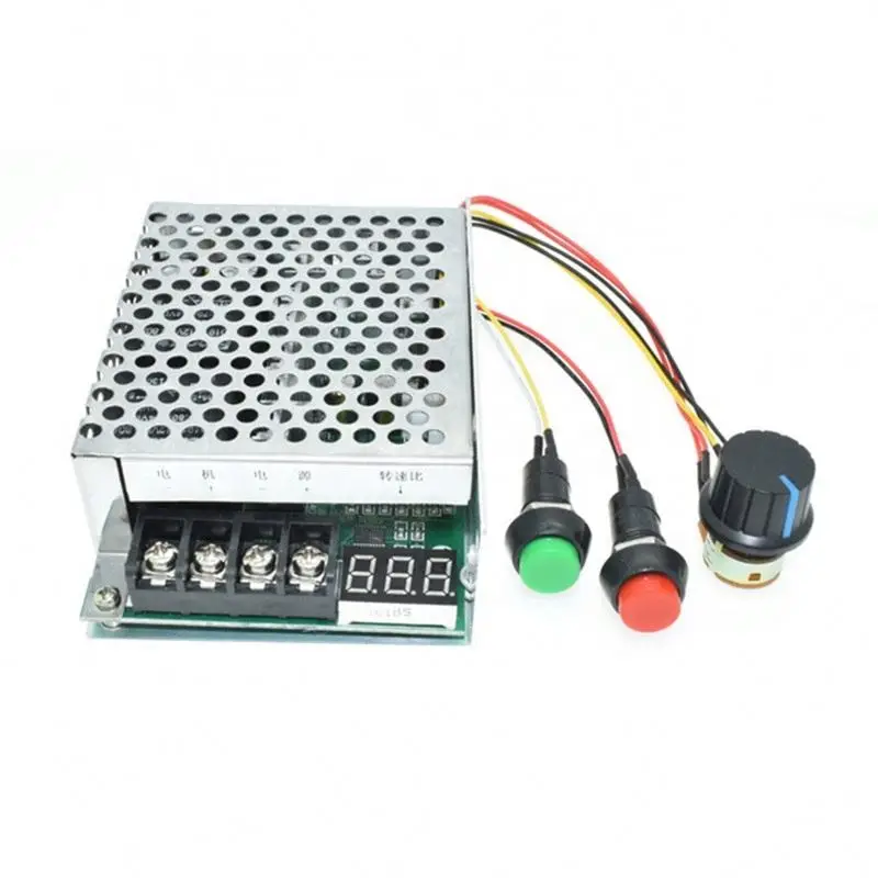 60A DC10V-55V 12V 24V 48V контроллер линейного актуатора PWM DC скорости двигателя CW CCW Реверсивный