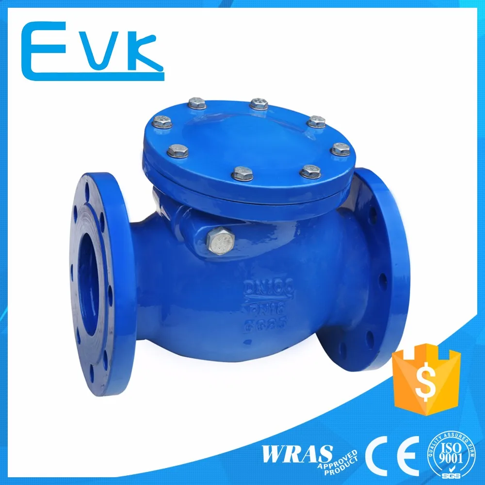 Factory Hot 150/250/300PSI Control valves FM UL Flange End Cast Iron DI Swing Check Valve for water supply,fire protection pipe