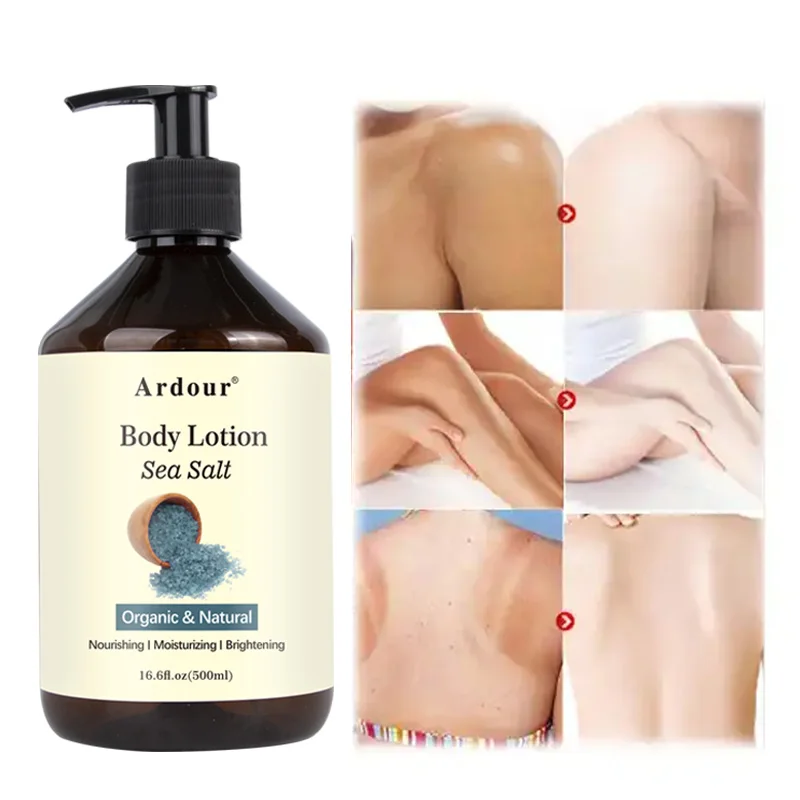 Private Label Refresh Fruit Body Care Lotion Skin Care Hydrating Sea Salt Body Cream Butter Lightening Whitening Moisturizing