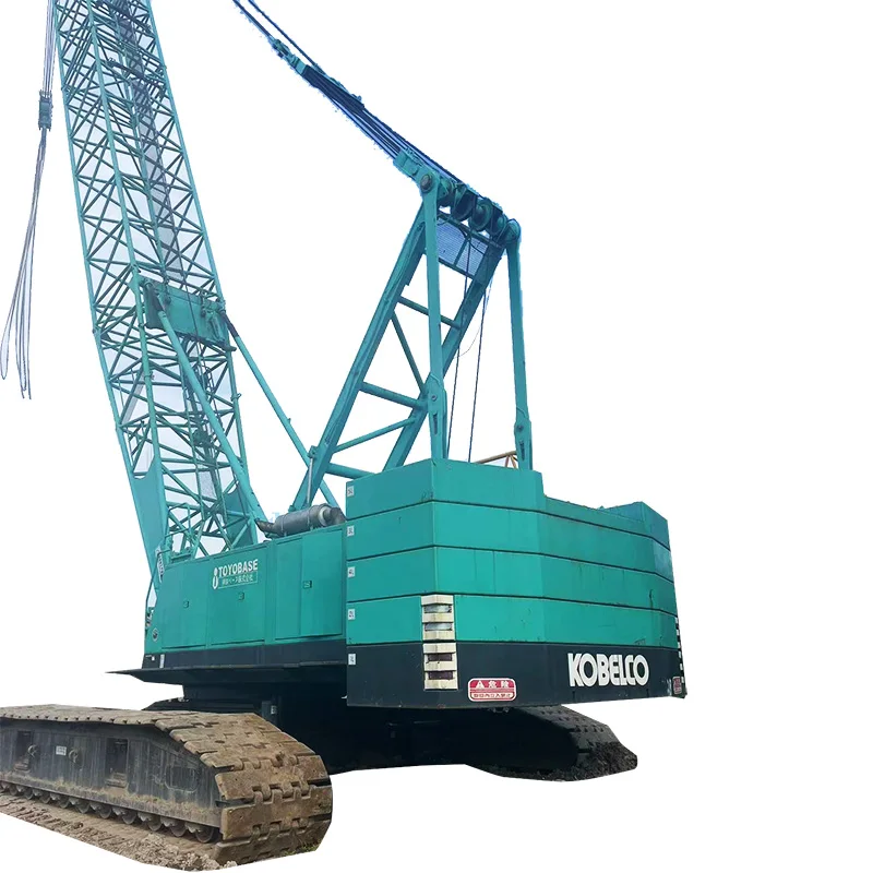 Japan brand construction machinery second hand Kobelco Crawler Crane For Sale 150ton Crawler Crane Kobelco 7150