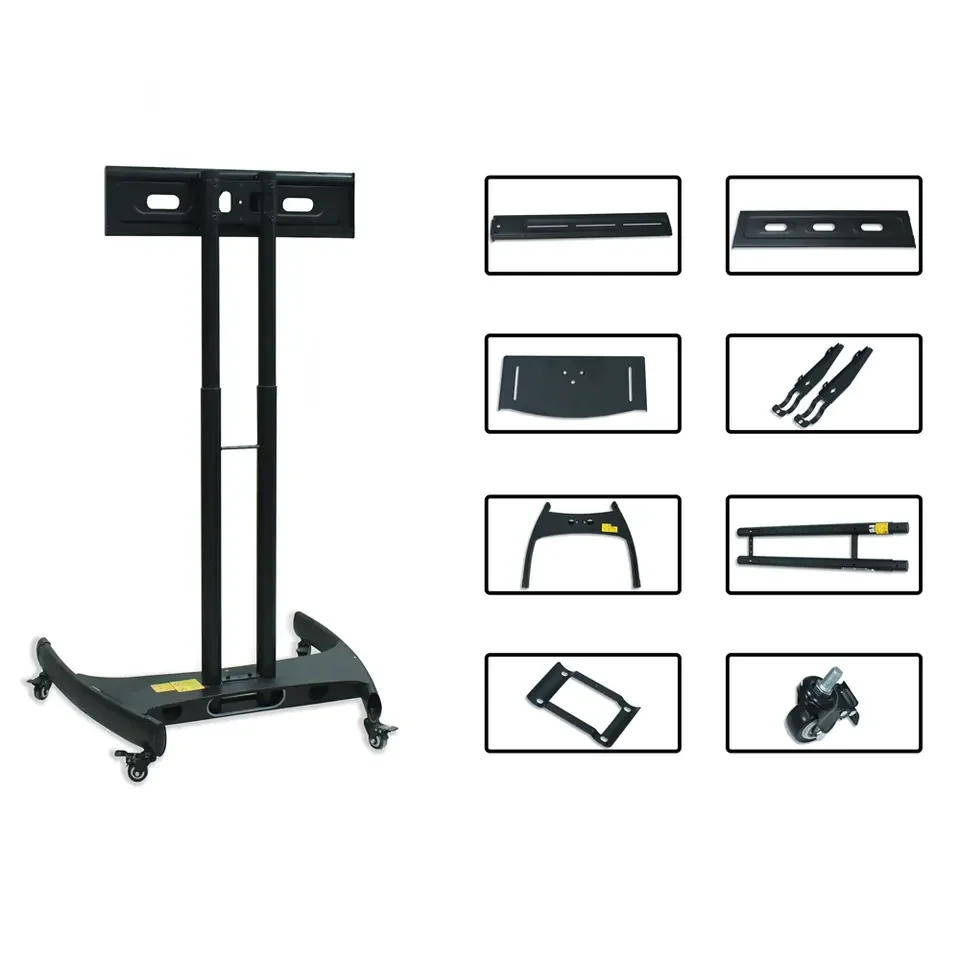 Red Light Therapy Panel With Stands Adjustable Height Movable Mobile/Wheel Floor Stand For VIGPRO Series With 4 Wheels