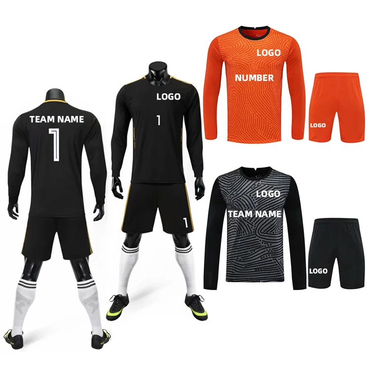 cheap customised vintage blank football soccer jersey goalkeeper shirt