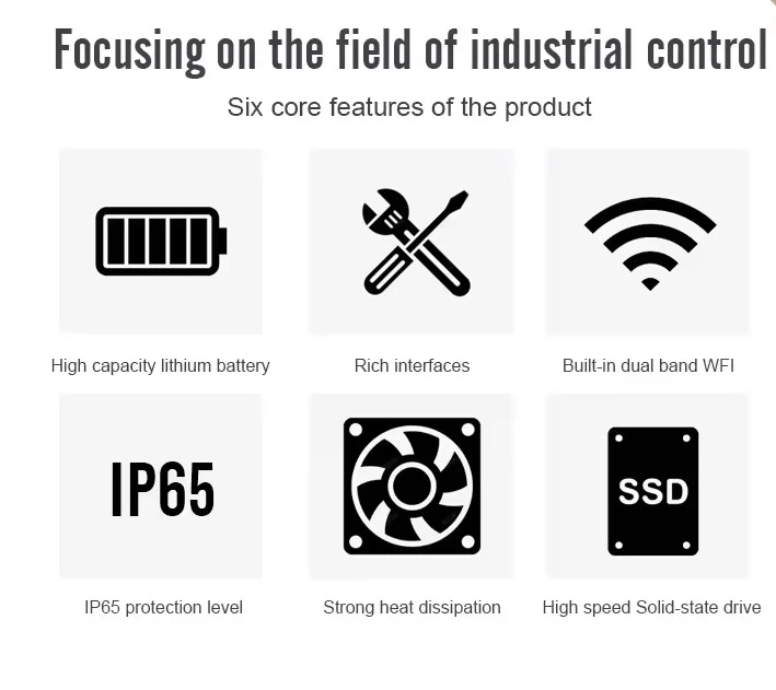 11.6 13.3 16 inch Desktop Embedded Portable Touch Win-dows Android Metal Case i5 i7 Industrial Control Monitor AIO PC Machine