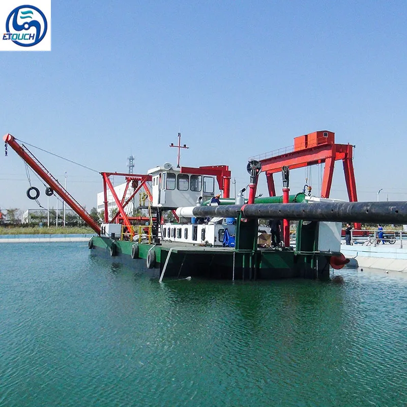 Sand Dredging Machine Equipment Pumping River Mining cutter suction dredger With CCS Certificate