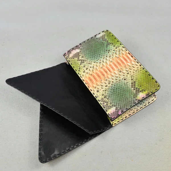 
lady python envelope bags exotic skin clutch handbag leather bag designer fashion bags women 