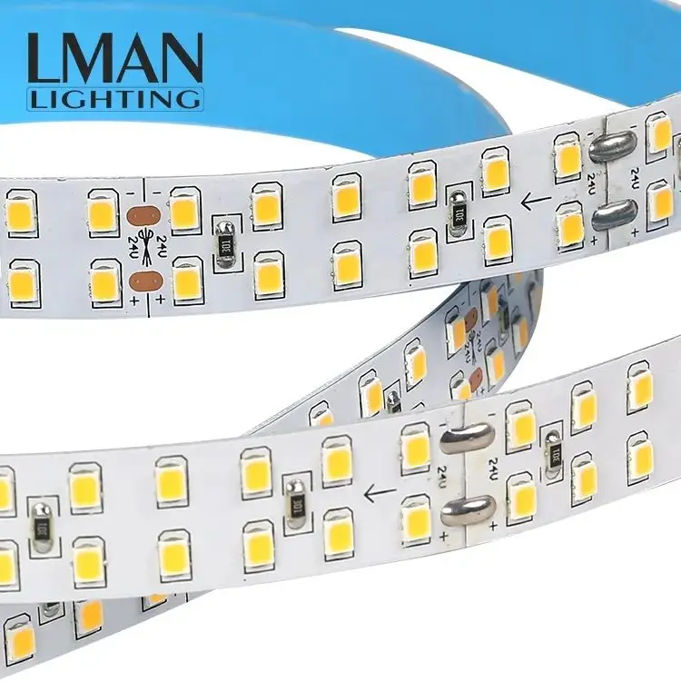 Zhongshan OEM ODM Supplier Custom IP20 SMD 2835 240leds/m DC 24V 20W LED Light Strip
