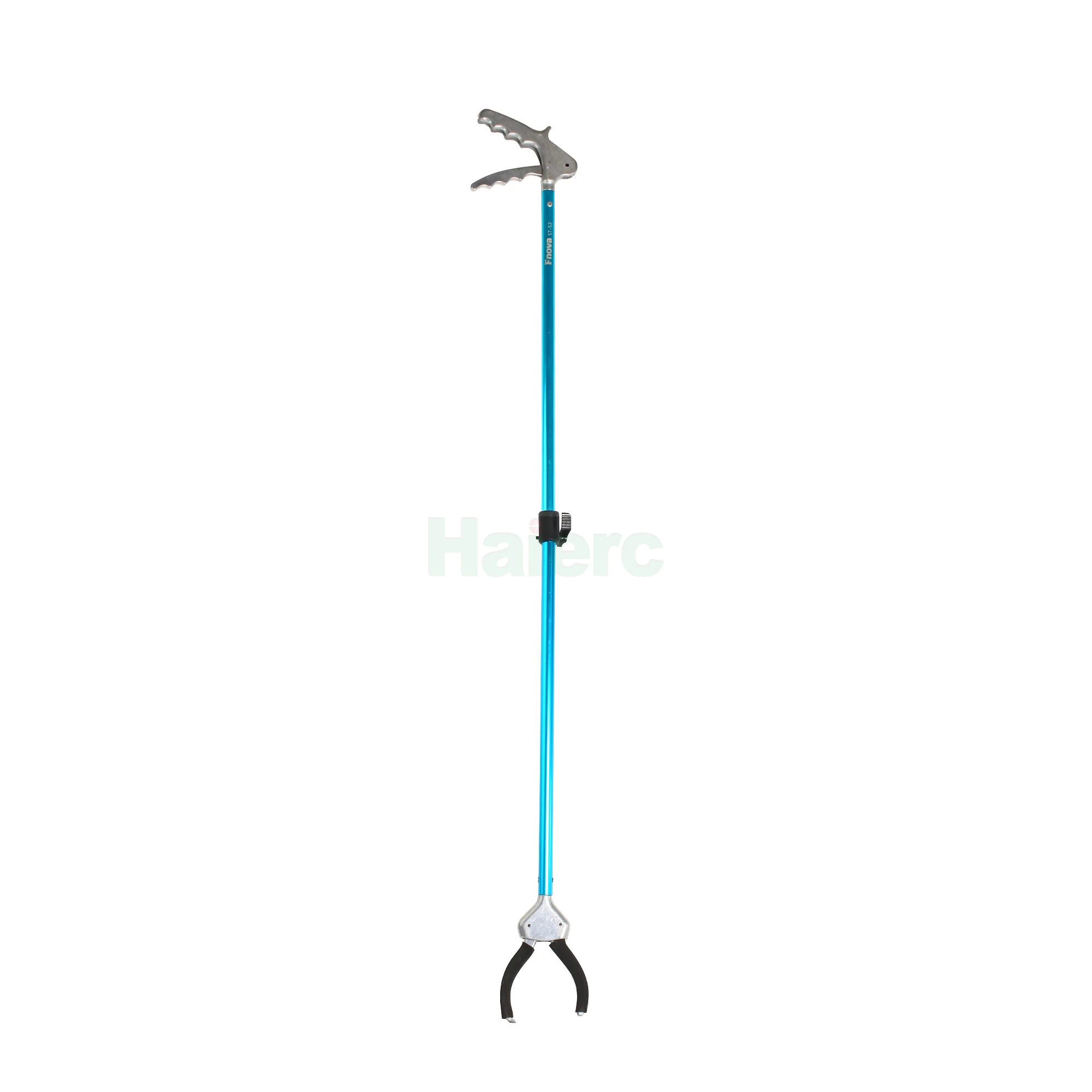 Haierc Foldable Snake Tong Aluminium Blue Handle Snake Catcher