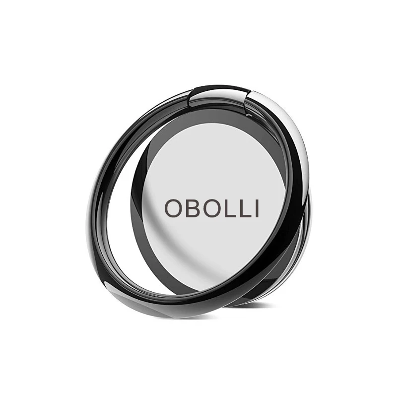 Изготовленным на заказ логосом 360 градусов пальца кольцо мобильного телефона держатель подставки для Iphone 12 мобильного телефона