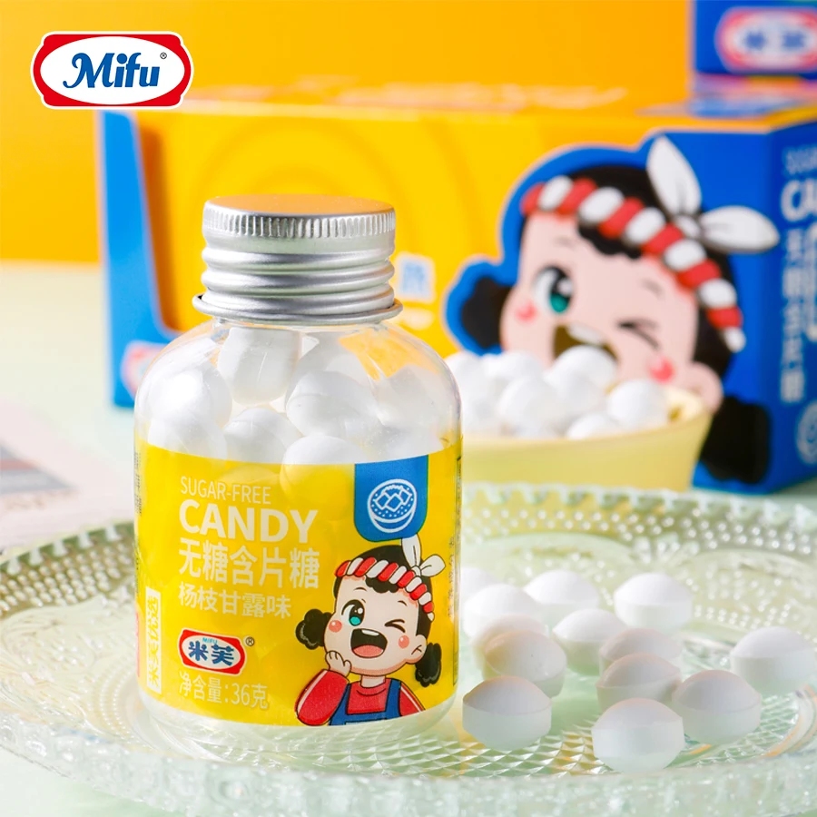 Sugar-free instant cool candy for kids