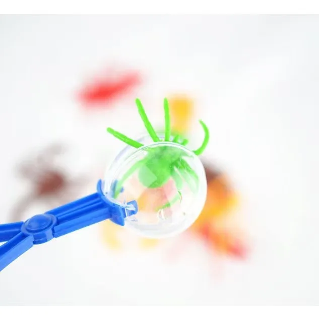 10pcs New Insect Animals Model Butterfly Bee Dragonfly Mantis Ant Snail Action Figures Jouet Collection Decor Kids Education Toy