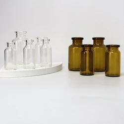 8R 11.5ml ISO Standard Size Round Bottle Vials Injection Vial Glass Bottle 10ml