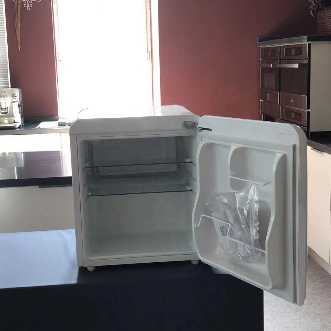 Portable Compact Single Door Small Refrigerator Personal Home Office Mini