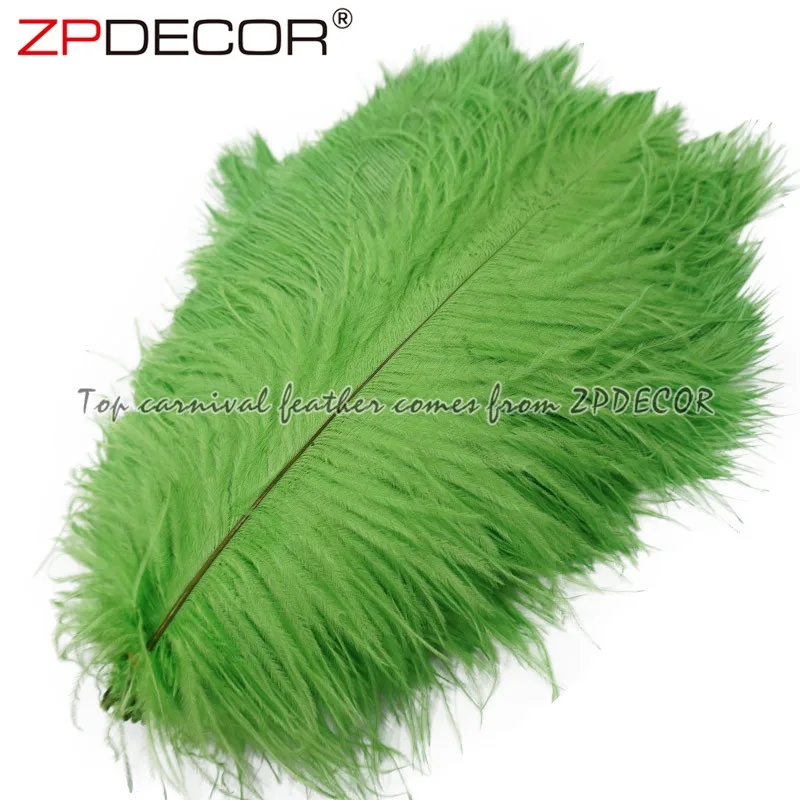 ZPDECOR Wholesale Cheap Size 30-35 cm Mix Colors Ostrich Feathers for DIY Design