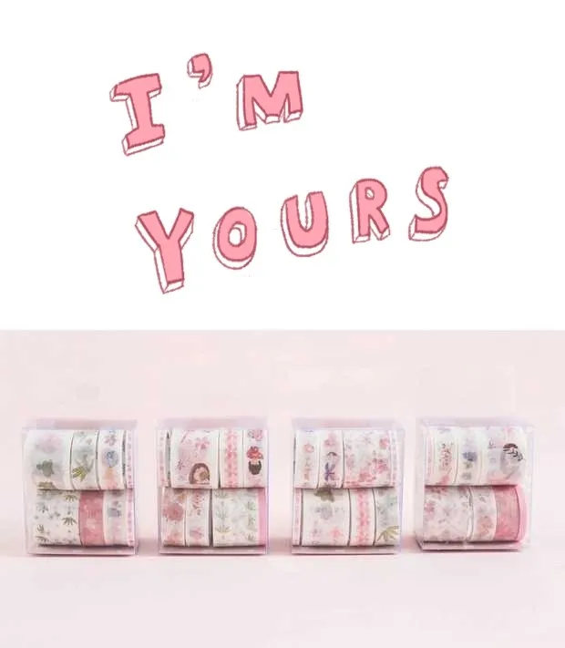 Factory price colorful Stationery tape can wrap gifts and make handicrafts Hand account