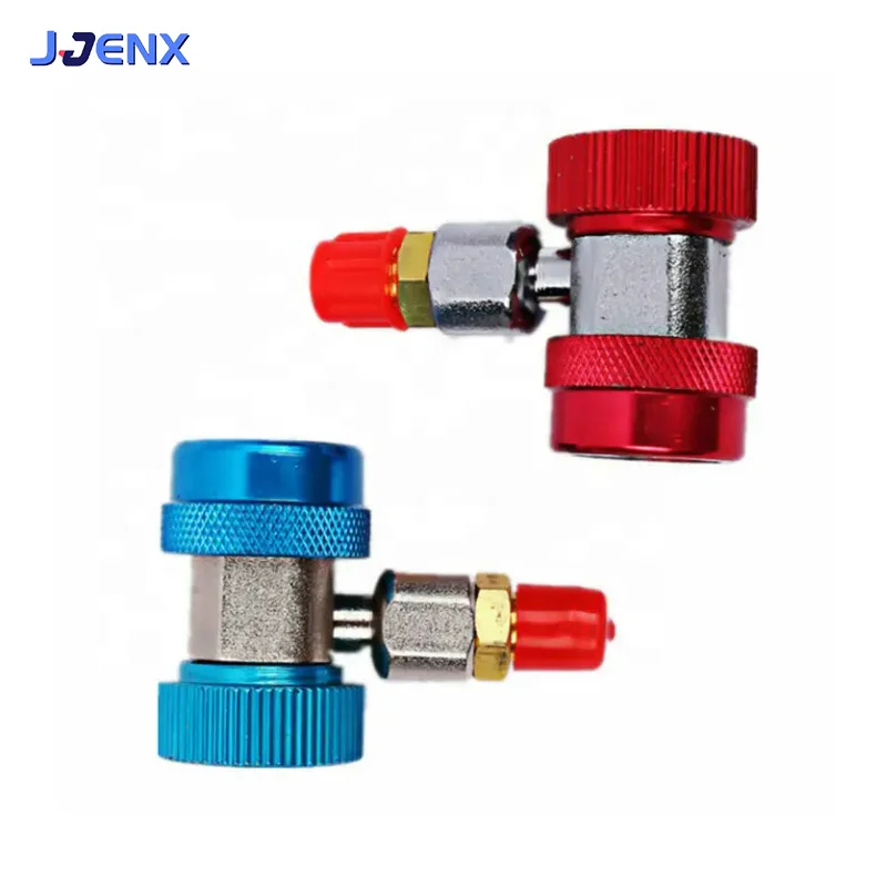 R12 R22 R134A manifold gauge set HVAC A/C Refrigerant Manifold Gauge Charging Hose Couplers Kit For Air condition car ac tools