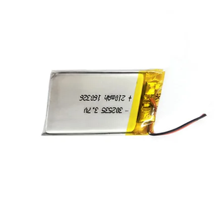 lithium polymer battery cell 232535 Polymer Li-ion Battery 3.7V 140mAh LP232535