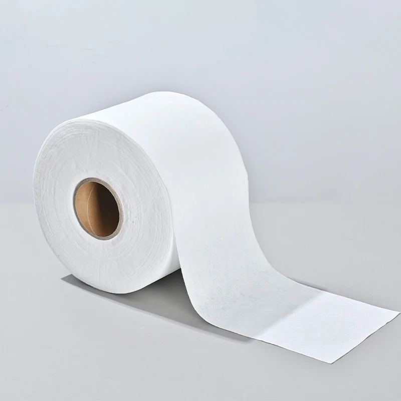 Custom Plain Weave Viscose Poly Spunlace Nonwoven Fabric For Disposable Dry Towel