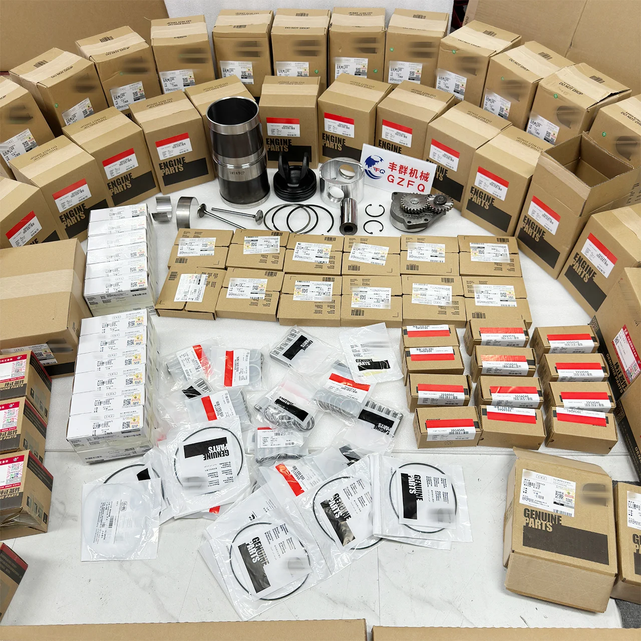 Запасные части для дизельного двигателя QSL8.9 NTA855 QSB6.7 QSB4.5 QSX15 QSM11 комплект ремонта