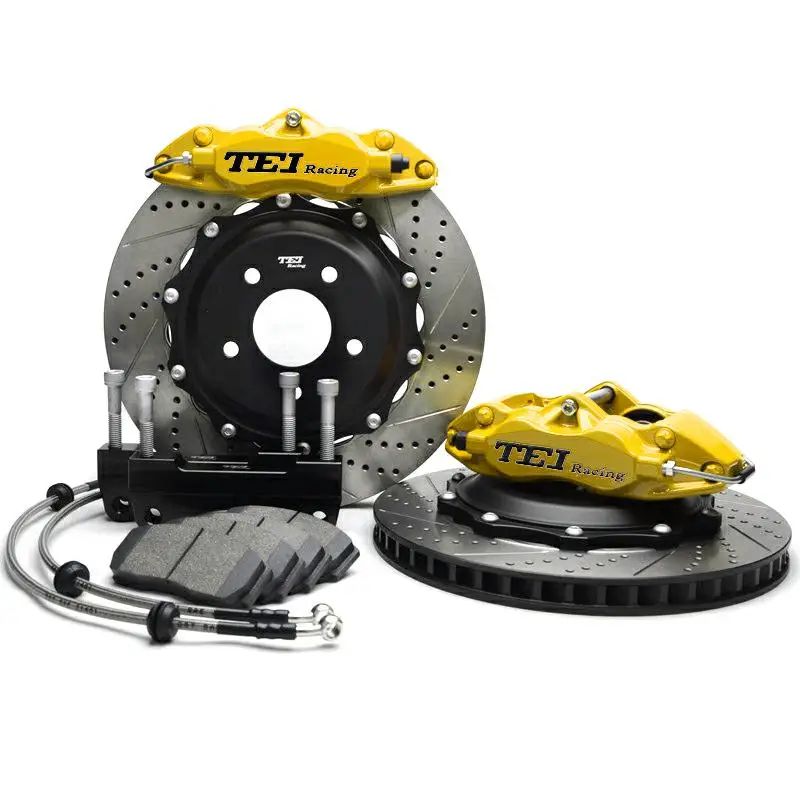 Tei Front Brake Kit 4-Piston caliper with 2-piece Rotor 330*28mm Big Brake Kit For  bm w e60