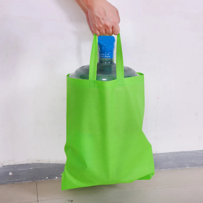 WZPKG переработанная партия изготовленный на заказ логотип сумка для покупок из нетканого материала