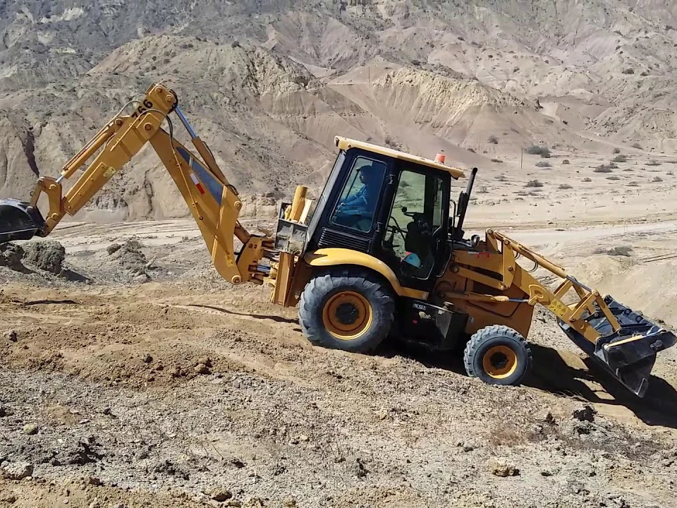 Backhoe Loader CLG766A Wheel Backhoe Loader Skid Steer Loader