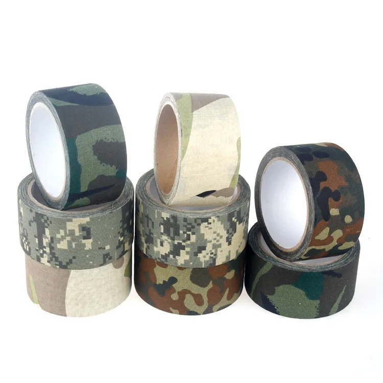 
Hot sale Decorative Outdoor Non-Woven Fabric Hunting Camouflage Camo Duct Tape 
