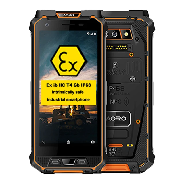 2023 intrinsically safe mobile atex explosion-proof radio 6gb Ram 128gb Rom mining explosion proof telephone