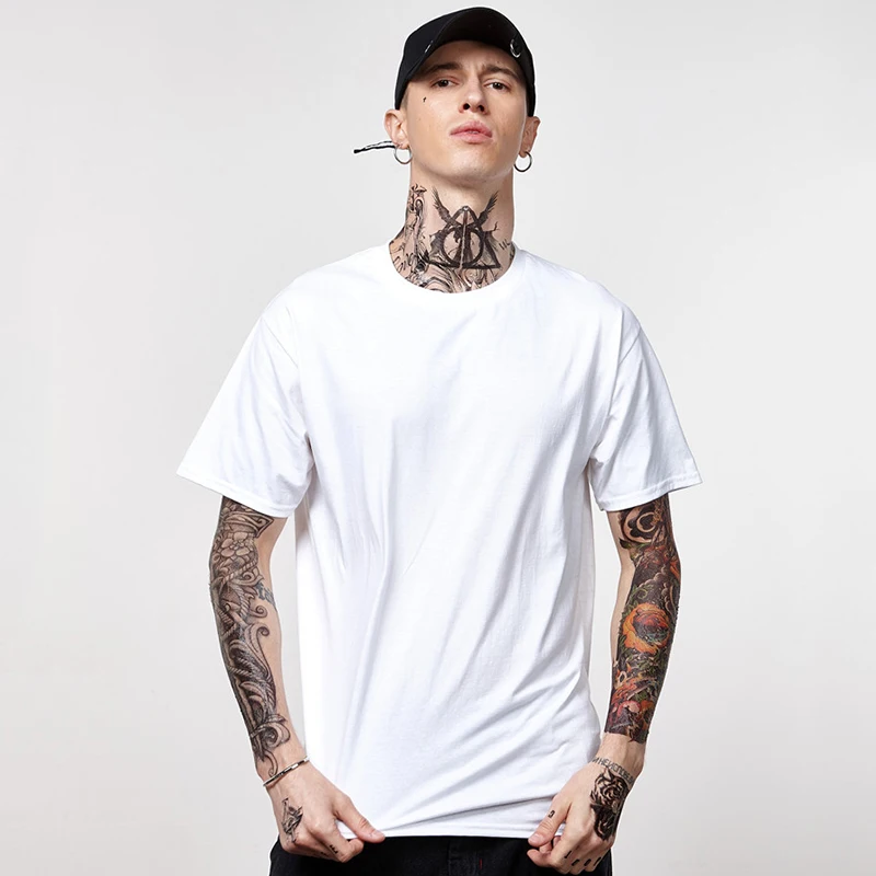 
180gsm OEM Brand Logo Custom Printing t-Shirt 100% Cotton Unisex Men t Shirts 