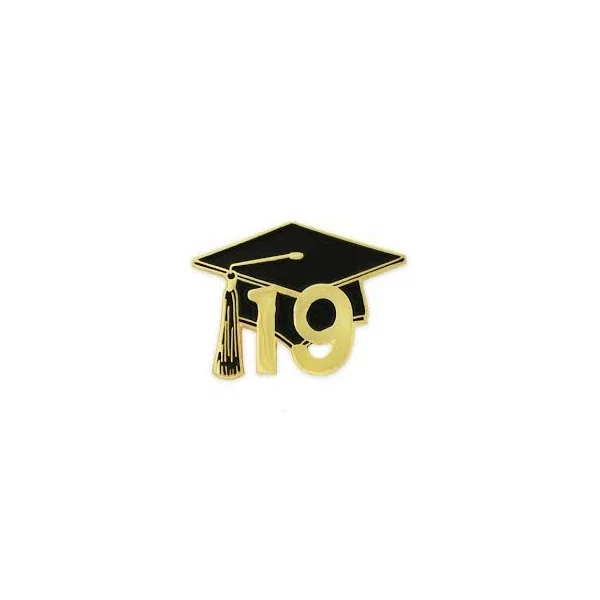 Custom Made Design Metal Graduation Cap Lapel Pins