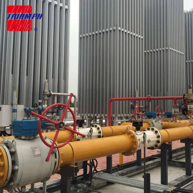 LNG gasification&pressure regulating&metering skid