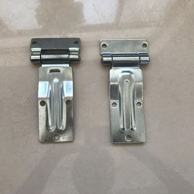 Cargo or Van container door hinge with pins and lugs or foundation