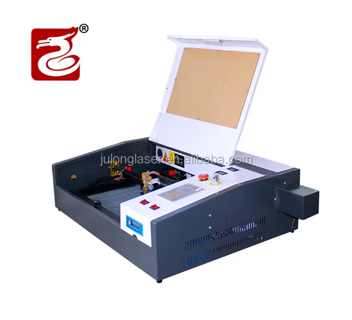 New year promotion! Cheap mini tabletop co2 40w High-speed and high-efficiency l engraving machine JL-K40