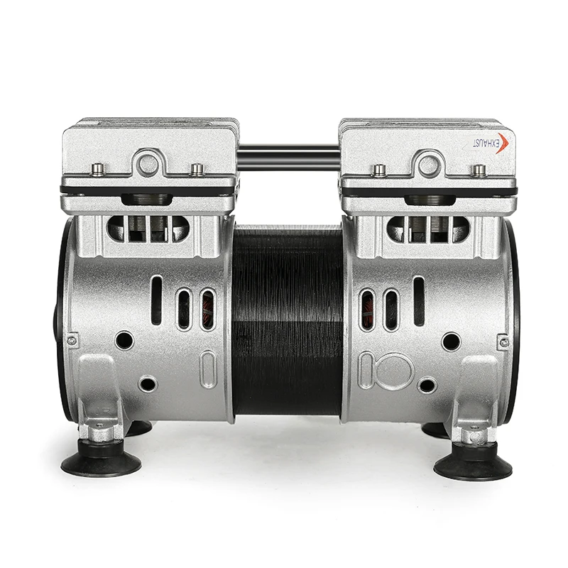 HC550A2-1 Copper Wire Portable Oil Free Vacuum Pump Positive Displacement Piston Type Ac Dental Vacuum Pumps