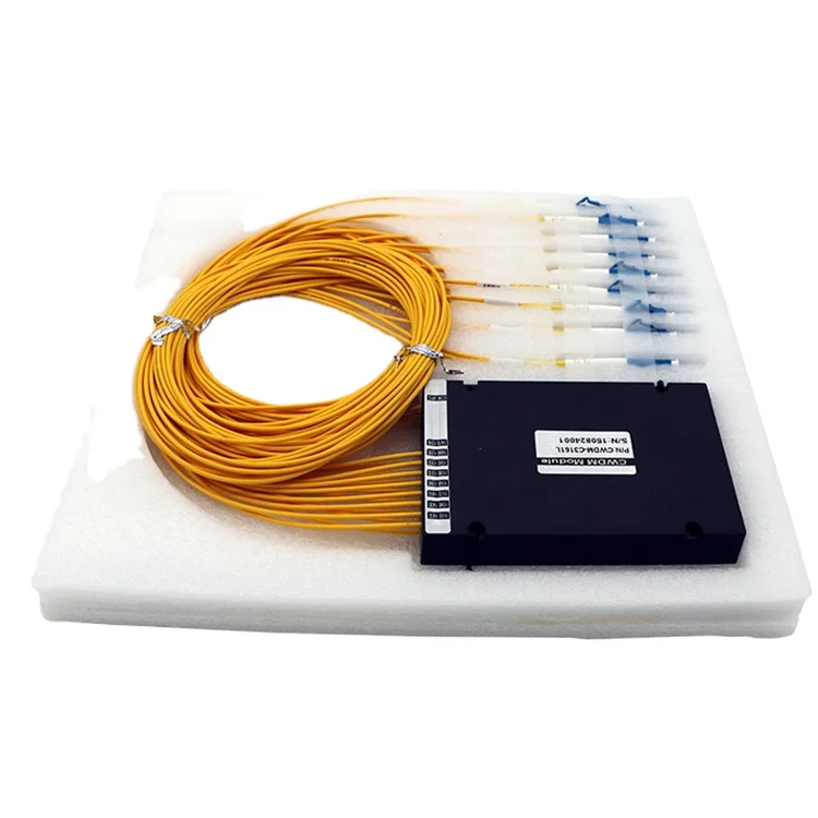  Оптоволоконное оборудование 8ch оптический модуль cwdm dwdm mux demux
