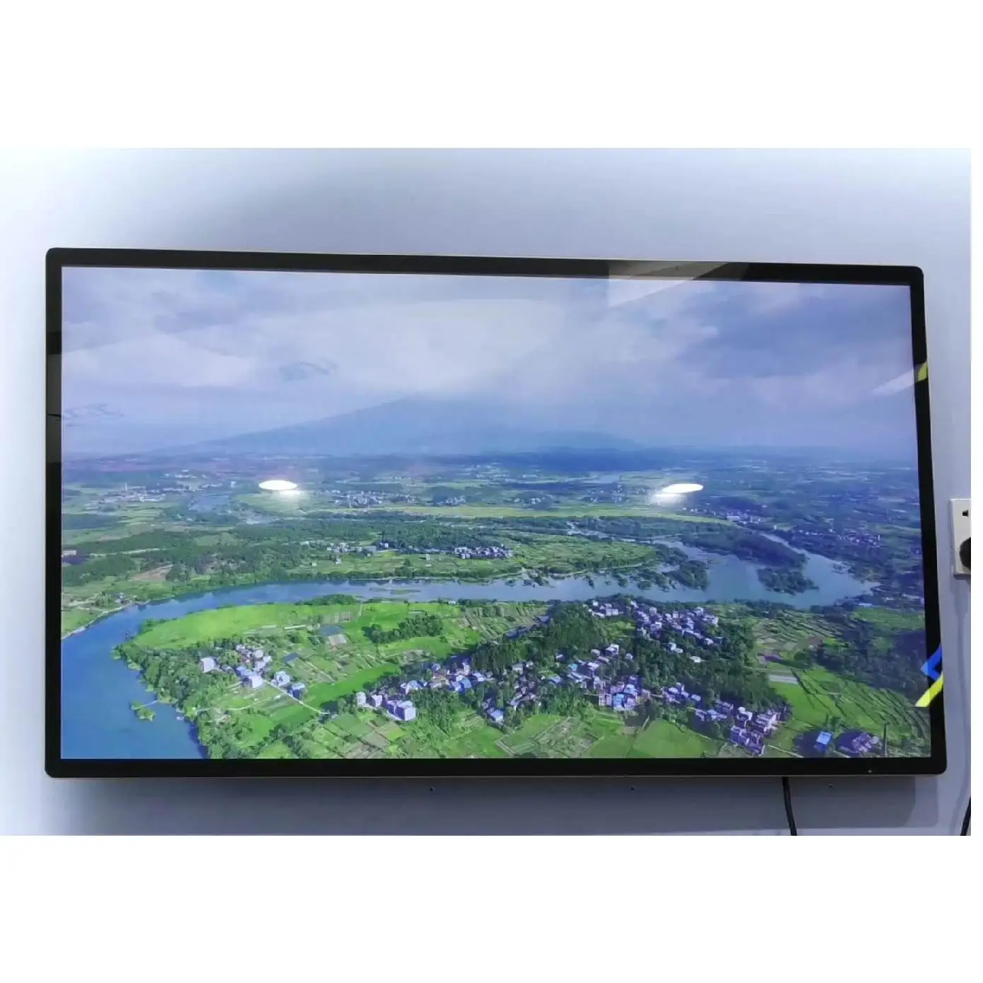 Stock Price 65 Inch Ultra Narrow Bezel LCD Video Wall Screens for Advertising